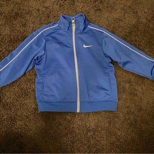 Blue Nike sweat shirt